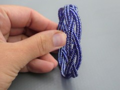 Ve fialové krajce - náhrdelník