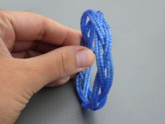 Ve fialové krajce - náhrdelník