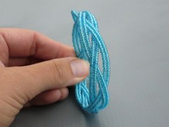 Ve fialové krajce - náhrdelník