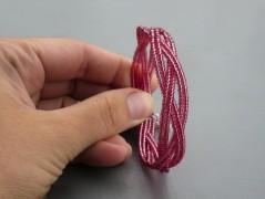 Ve fialové krajce - náhrdelník