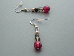 Ve fialové krajce - náhrdelník