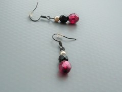 Ve fialové krajce - náhrdelník