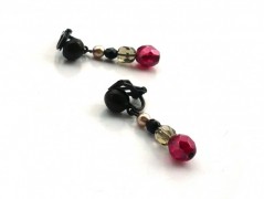 Ve fialové krajce - náhrdelník