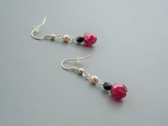 Ve fialové krajce - náhrdelník