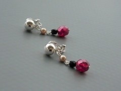 Ve fialové krajce - náhrdelník