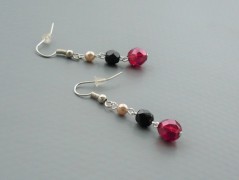 Ve fialové krajce - náhrdelník