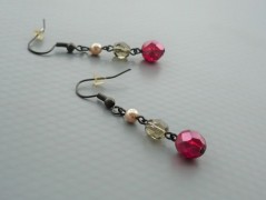 Ve fialové krajce - náhrdelník