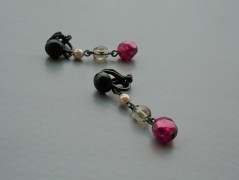 Ve fialové krajce - náhrdelník