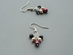 Ve fialové krajce - náhrdelník