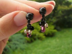 Ve fialové krajce - náhrdelník