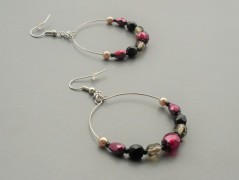 Ve fialové krajce - náhrdelník