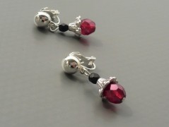 Ve fialové krajce - náhrdelník