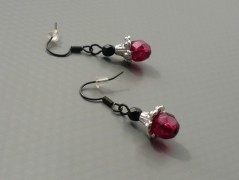 Ve fialové krajce - náhrdelník