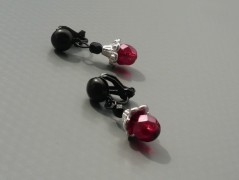 Ve fialové krajce - náhrdelník