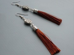 Ve fialové krajce - náhrdelník