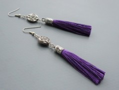 Ve fialové krajce - náhrdelník