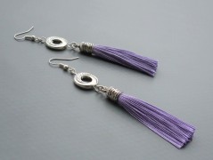 Ve fialové krajce - náhrdelník