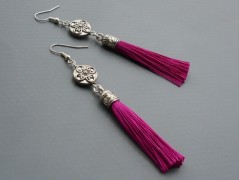 Ve fialové krajce - náhrdelník