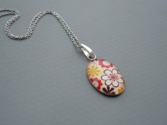 Ve fialové krajce - náhrdelník