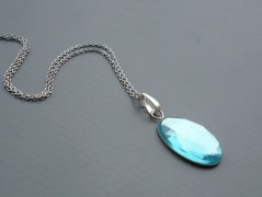 Ve fialové krajce - náhrdelník