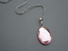 Ve fialové krajce - náhrdelník