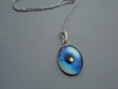 Ve fialové krajce - náhrdelník