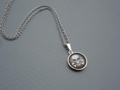 Ve fialové krajce - náhrdelník