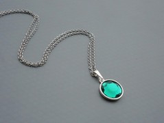 Ve fialové krajce - náhrdelník