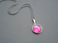 Ve fialové krajce - náhrdelník