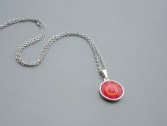 Ve fialové krajce - náhrdelník