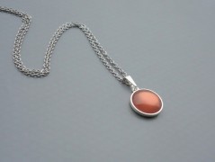 Ve fialové krajce - náhrdelník