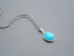 Ve fialové krajce - náhrdelník