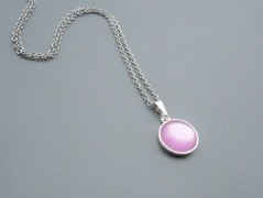 Ve fialové krajce - náhrdelník