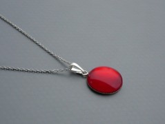 Ve fialové krajce - náhrdelník