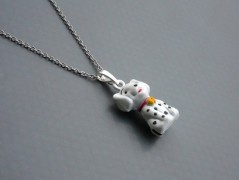 Ve fialové krajce - náhrdelník