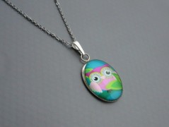 Ve fialové krajce - náhrdelník