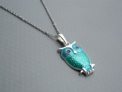 Ve fialové krajce - náhrdelník