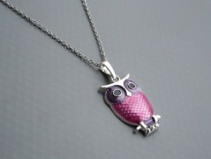 Ve fialové krajce - náhrdelník