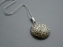 Ve fialové krajce - náhrdelník