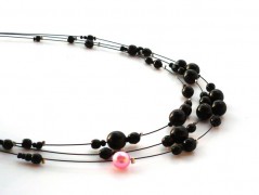 Ve fialové krajce - náhrdelník