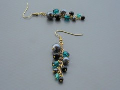 Ve fialové krajce - náhrdelník