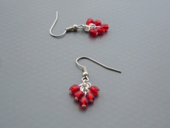 Ve fialové krajce - náhrdelník