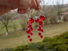 Ve fialové krajce - náhrdelník