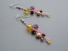 Ve fialové krajce - náhrdelník