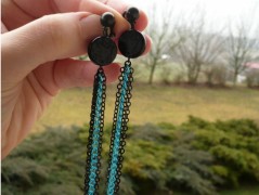 Ve fialové krajce - náhrdelník