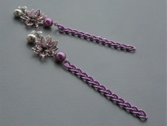 Ve fialové krajce - náhrdelník