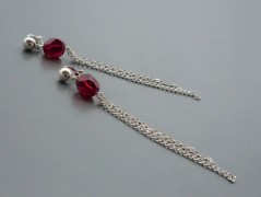 Ve fialové krajce - náhrdelník