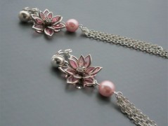 Ve fialové krajce - náhrdelník