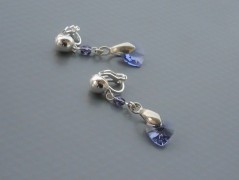 Ve fialové krajce - náhrdelník