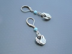 Ve fialové krajce - náhrdelník